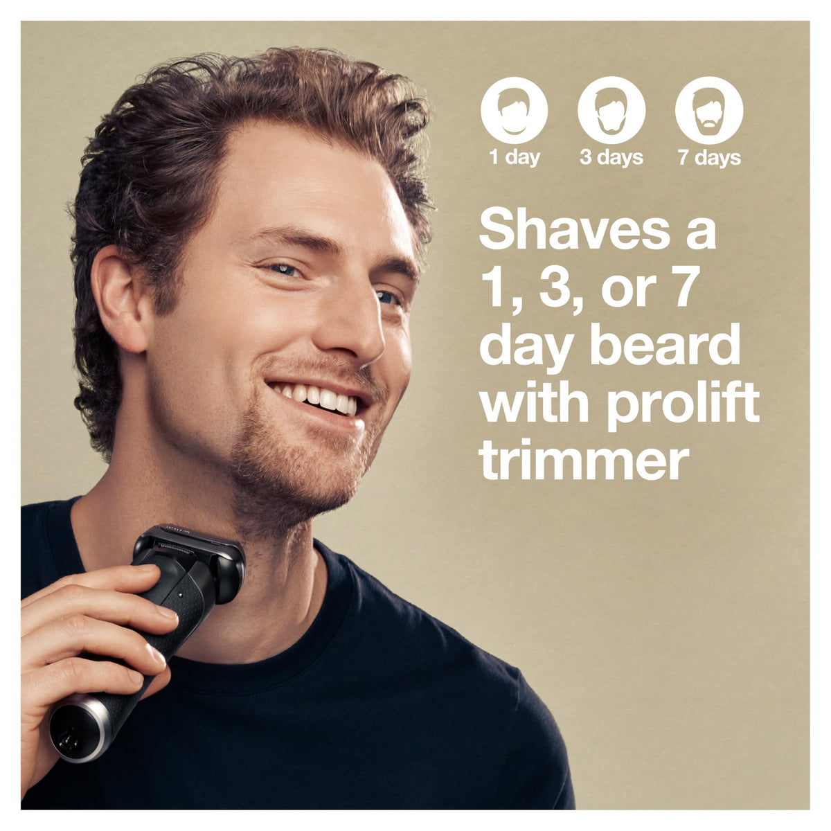 Braun Series 9 Pro 9460cc Electric Razor side view