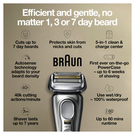 Braun Series 9 Pro 9477cc Clean & Charge Station
