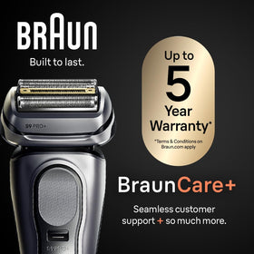 Braun Series 9 PRO+ Electric Shaver with Precision ProTrimmer