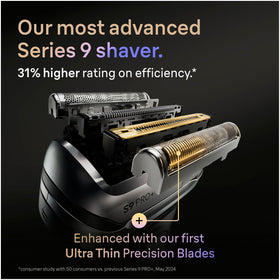 Braun Series 9 PRO+ Electric Shaver with ProComfort head attachment