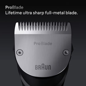 Braun Series 9 PRO razor with Ultra Sharp ProBlade close-up