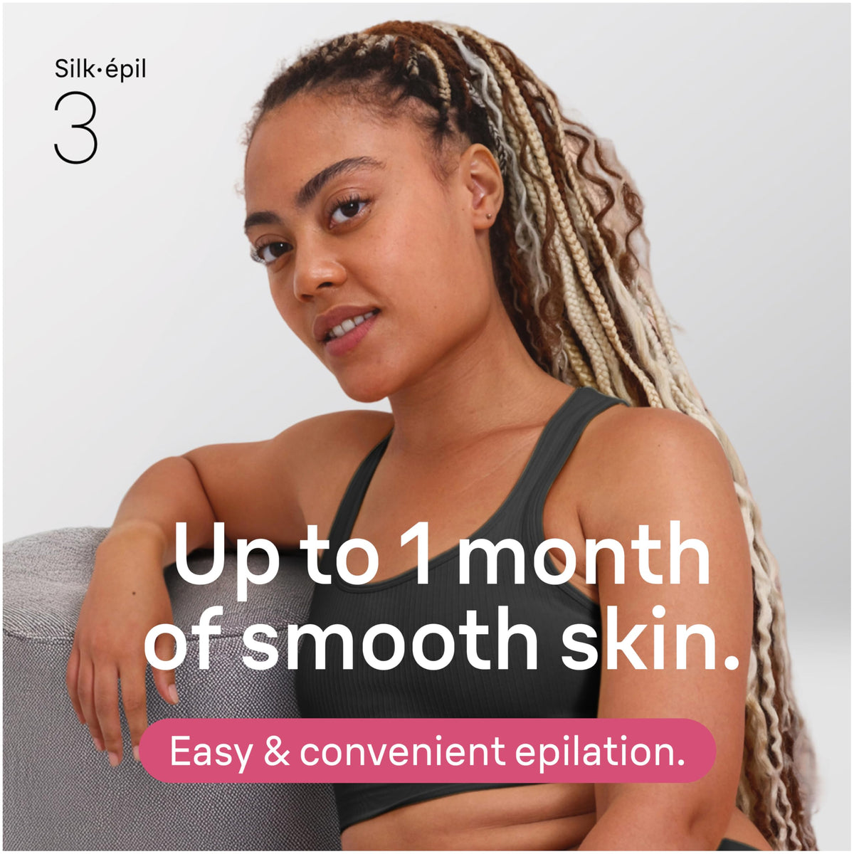 Braun Silk-épil 3-270 epilator with shaver and trimmer head