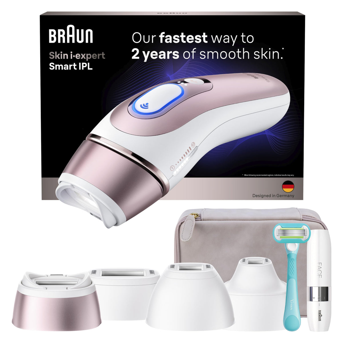 Braun Skin i·Expert Pro 7 IPL hair removal device front view