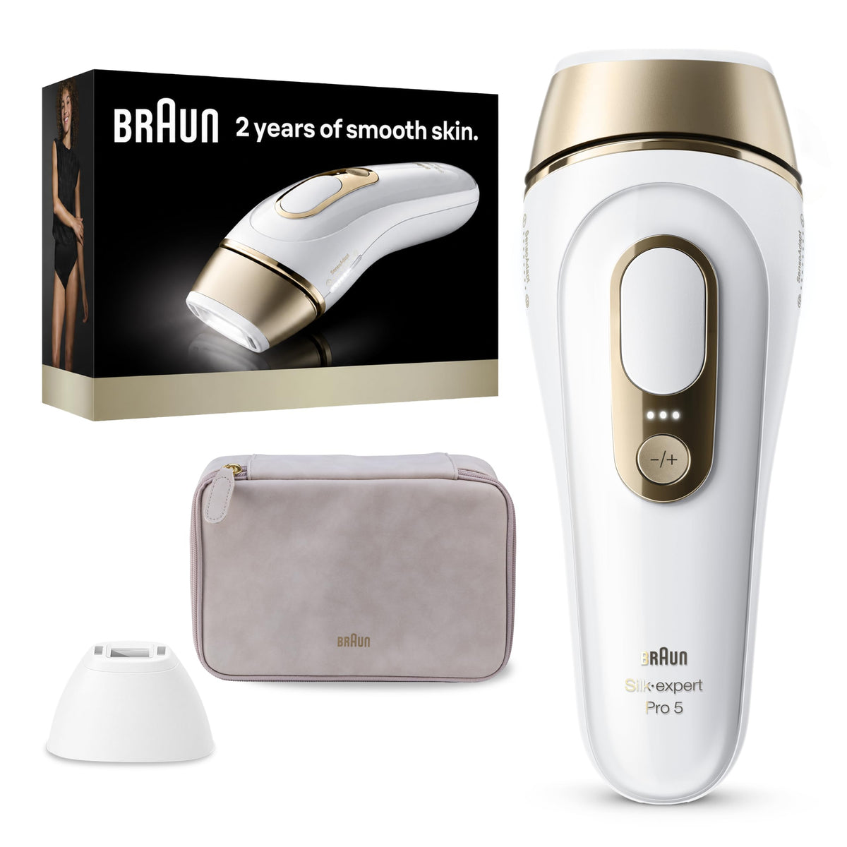 Braun Smart IPL Silk·Expert Pro 5 hair removal device front view