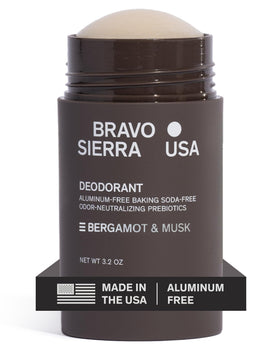 Bravo Sierra Aluminum-Free Deodorant for Men, front view