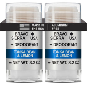 Bravo Sierra Aluminum-Free Men's Deodorant 2-Pack front view