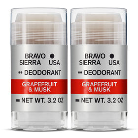 Bravo Sierra Aluminum-Free Men's Deodorant 2-Pack front view