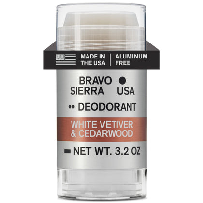 Bravo Sierra Aluminum-Free Men's Deodorant front view