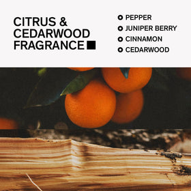 Bravo Sierra Deodorant Citrus & Cedarwood scent close-up