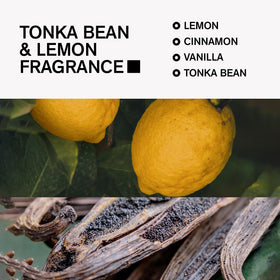 Bravo Sierra deodorant showing tonka bean and lemon scent