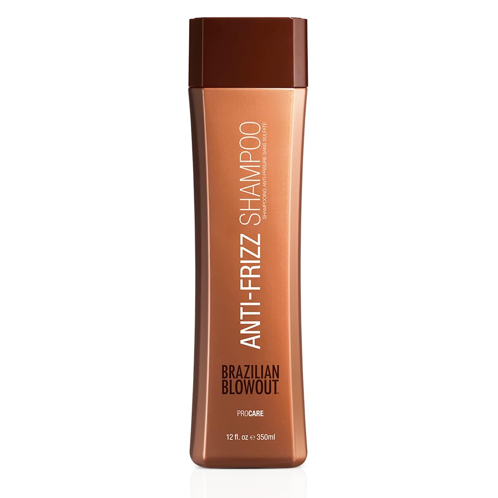 BRAZILIAN BLOWOUT Anti-Frizz Shampoo and Conditioner side view