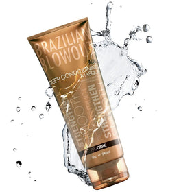 BRAZILIAN BLOWOUT Deep Conditioning Masque packaging side view