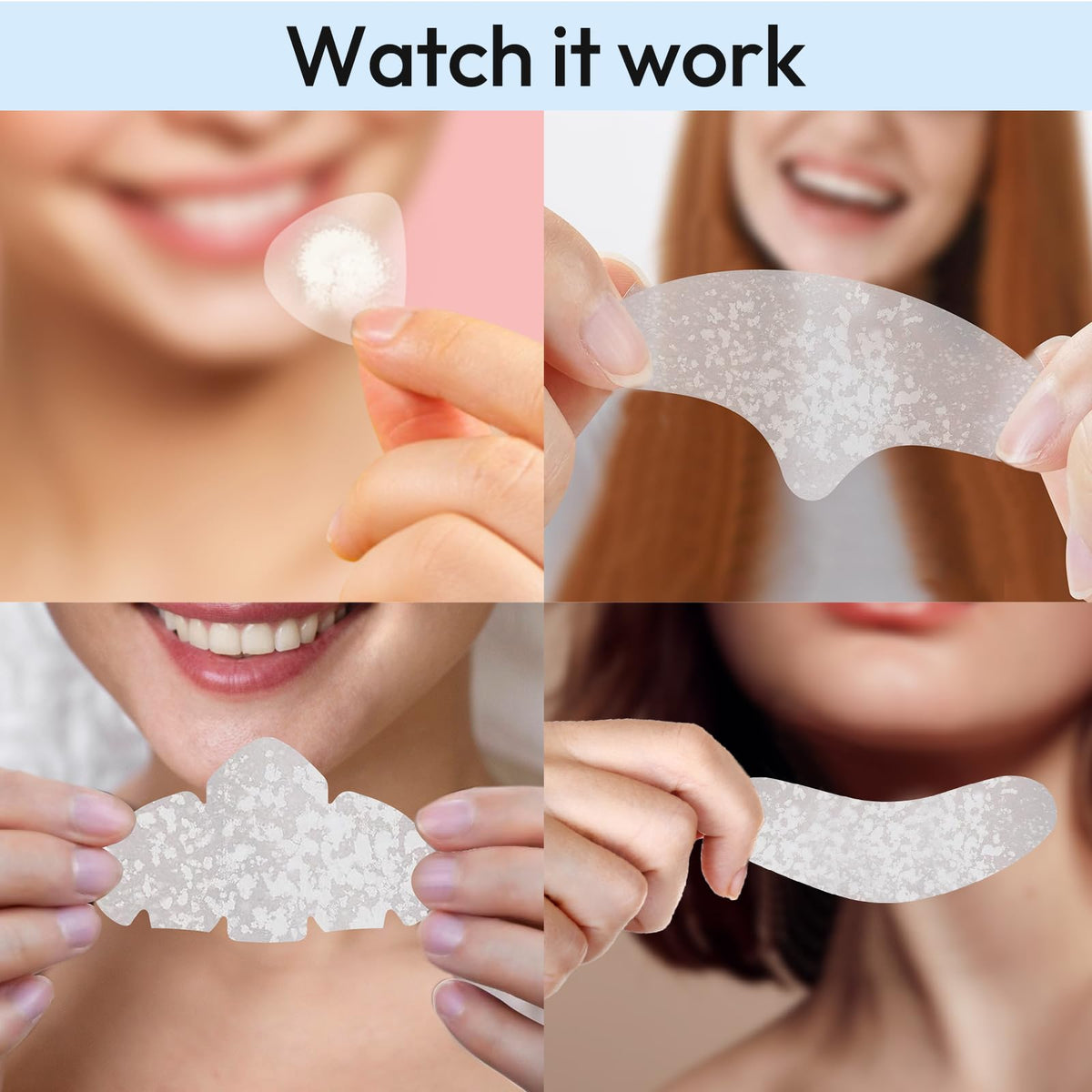 Breiboz Full Face Pimple Patches close-up on skin