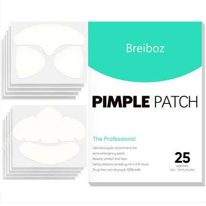 Breiboz Full Face Pimple Patches pack front view