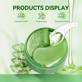 BREYLEE Aloe Vera Eye Masks in a skincare routine