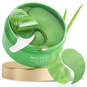 BREYLEE Aloe Vera Eye Masks packaging front view