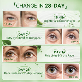 BREYLEE Aloe Vera Eye Masks with a clean background