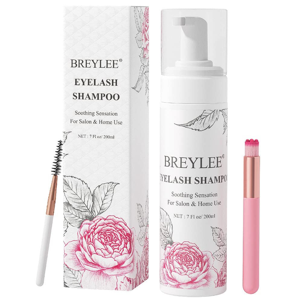 BREYLEE Eyelash Extension Cleanser Foam 200ml front view