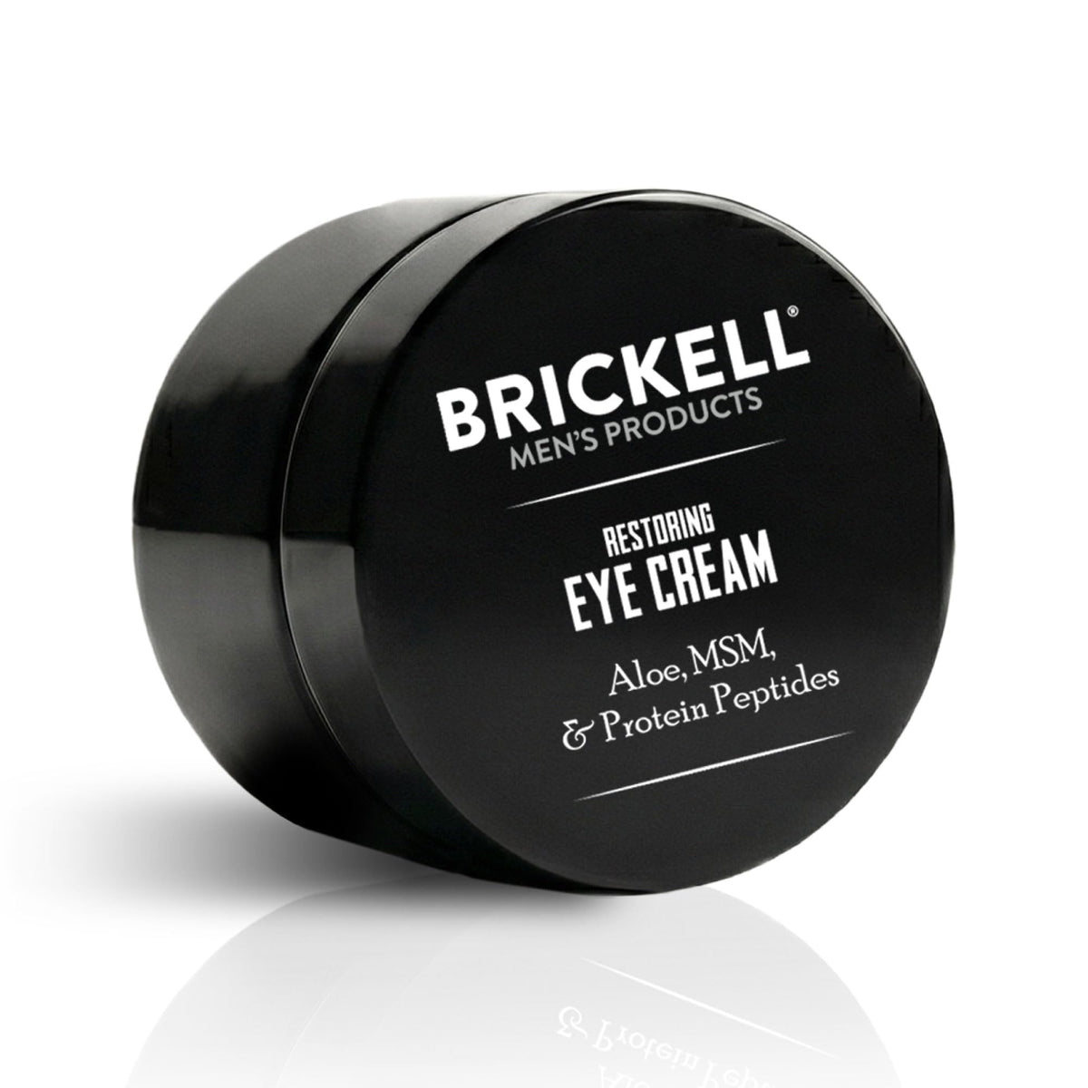 Brickell Men's Restoring Under Eye Cream 0.5oz front view