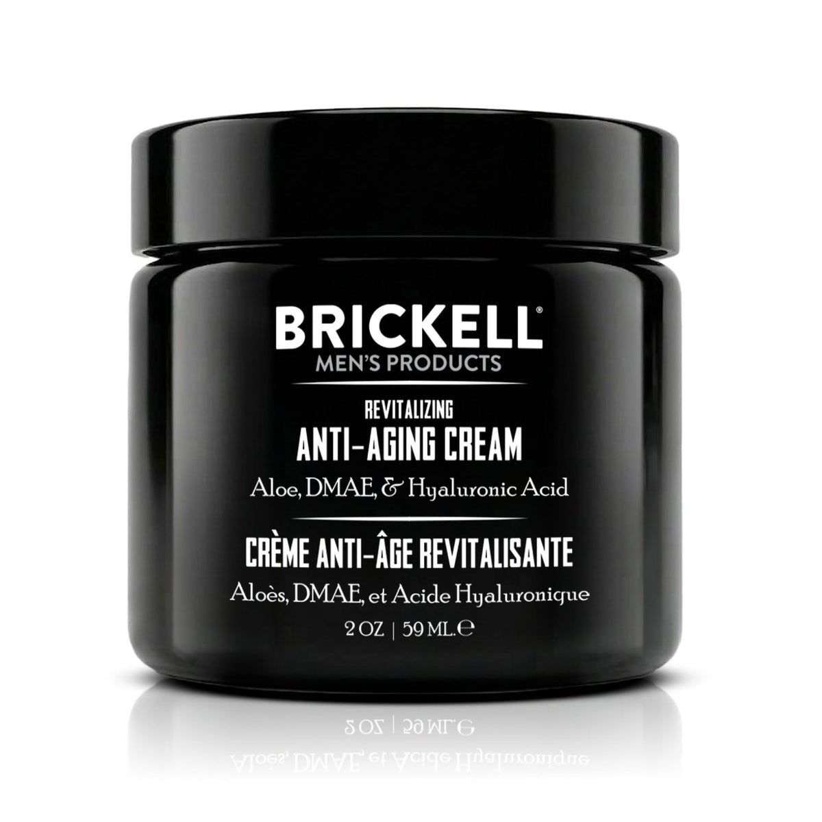 Brickell Men's Revitalizing Anti-Aging Cream 2oz front view