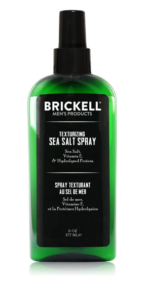 Brickell Men's Texturizing Sea Salt Spray 6 oz front view