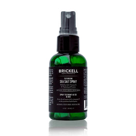 Brickell Men's Texturizing Sea Salt Spray front view, 80g