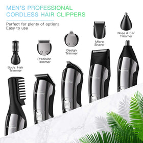Brightup Beard Trimmer ergonomic handle view