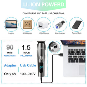 Brightup Beard Trimmer with hair trimmer combs