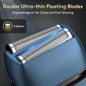 Brightup Electric Foil Shaver with detachable washable foil blades