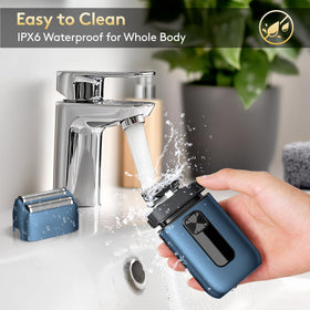Brightup Electric Foil Shaver with protective cap cover