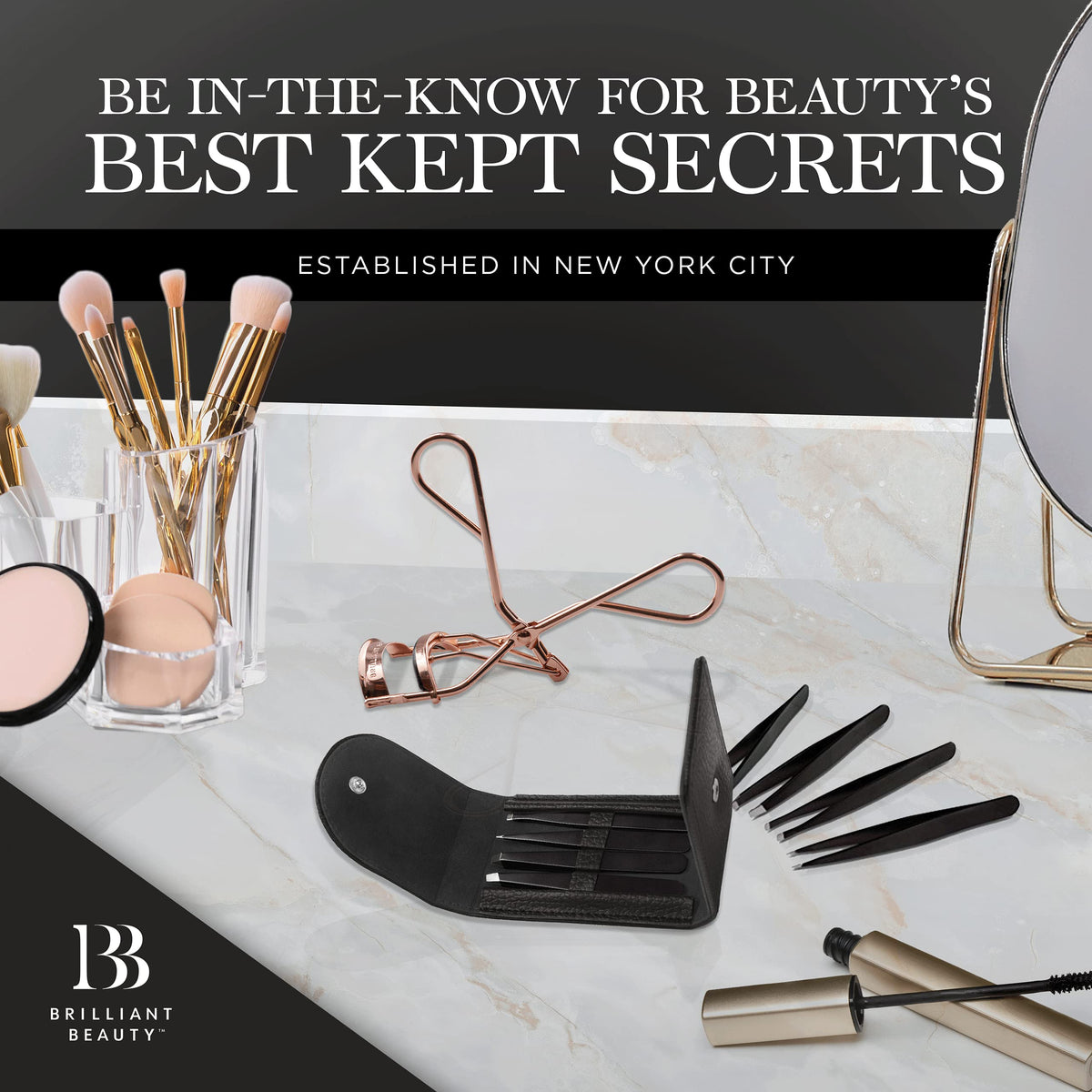 Brilliant Beauty Eyelash Curler lifestyle scene