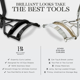 Brilliant Beauty Eyelash Curler side view