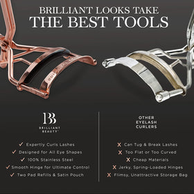 Brilliant Beauty Eyelash Curler side view