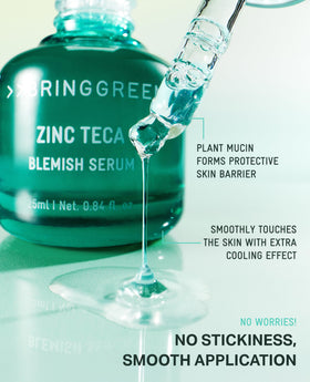 BRING GREEN ZINC TECA Serum in a skincare routine