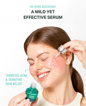 BRING GREEN ZINC TECA Serum texture close-up