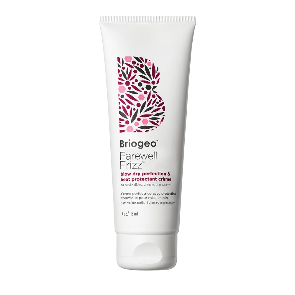 Briogeo Farewell Frizz Blow Dry Perfection Crème 4 oz front view