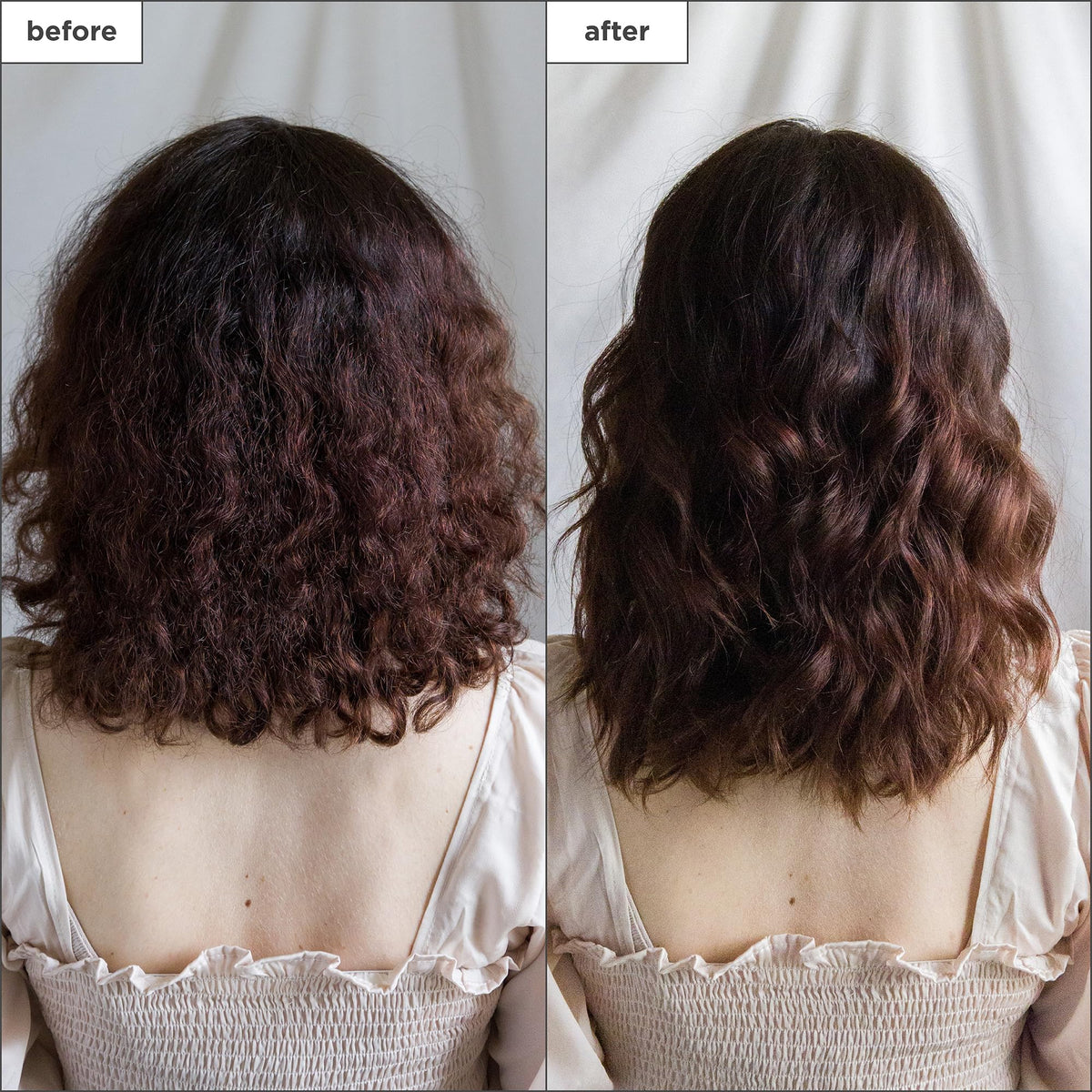 Briogeo hair mask texture shown on a hand