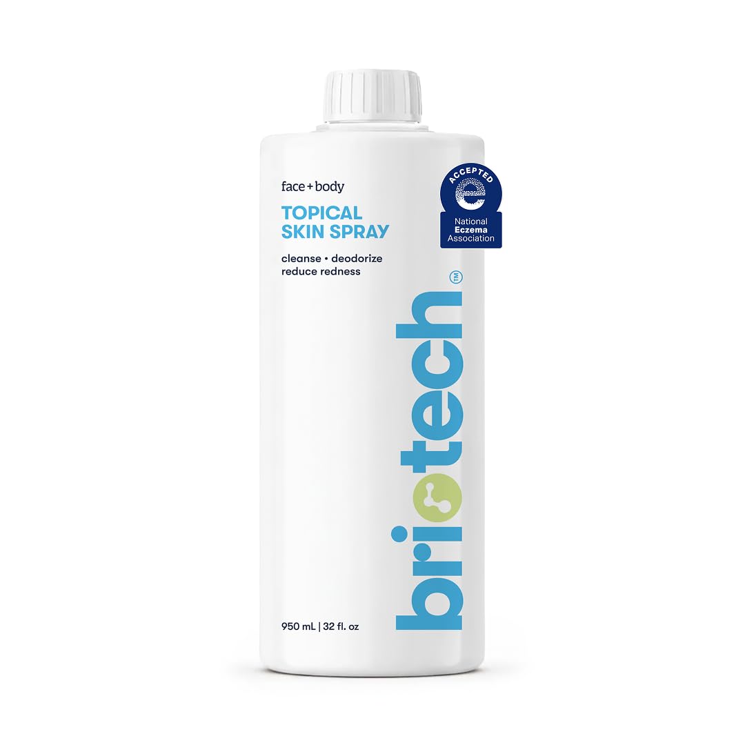 BRIOTECH Topical Skin Spray 32 fl oz refill bottle front view