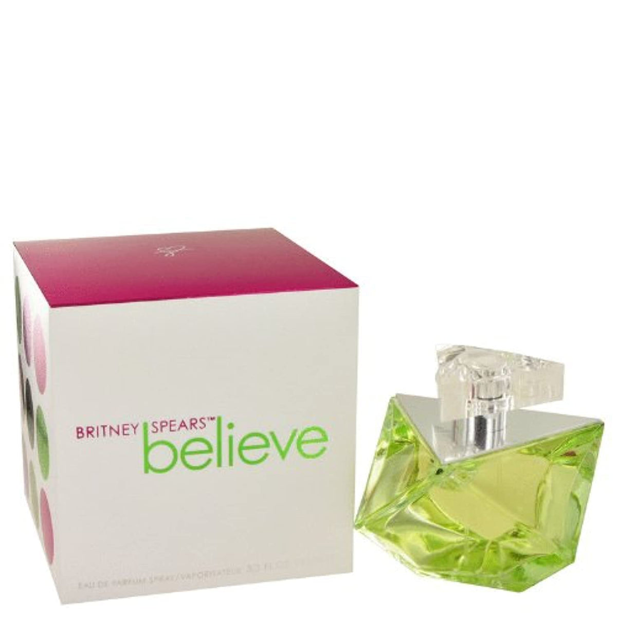 Britney Spears Believe Eau De Parfum Spray 3.4 oz front view