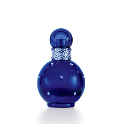 Britney Spears Midnight Fantasy Eau De Parfum blue bottle front view