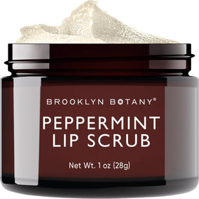 Brooklyn Botany Lip Scrub Exfoliator 1 oz container front view