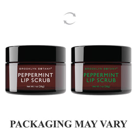 Brooklyn Botany Lip Scrub Exfoliator 1 oz container side view