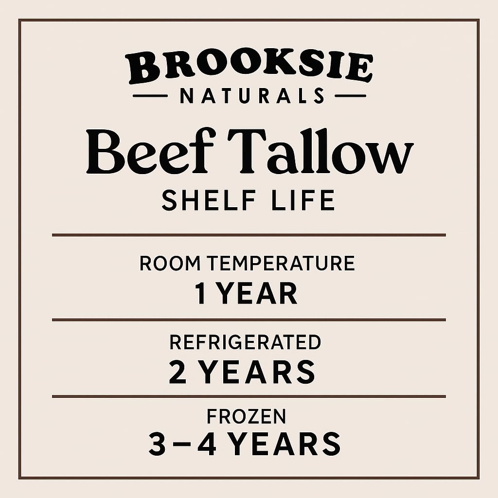 Brooksie Naturals Beef Tallow used in candle making