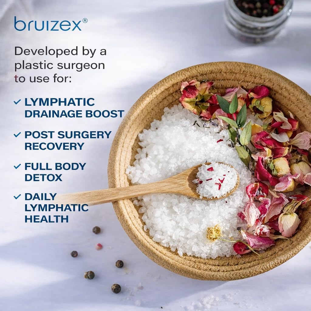 Bruizex bath salts resealable packaging