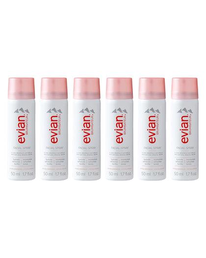BRUMISATEUR Evian Facial Spray 1.7 oz travel pack front view