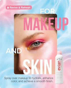 BRUMISATEUR Evian Facial Spray 10.1 oz in hand