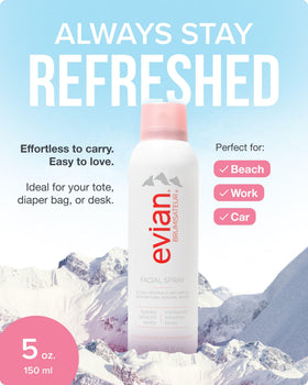 BRUMISATEUR Evian Facial Spray 5 oz packaging