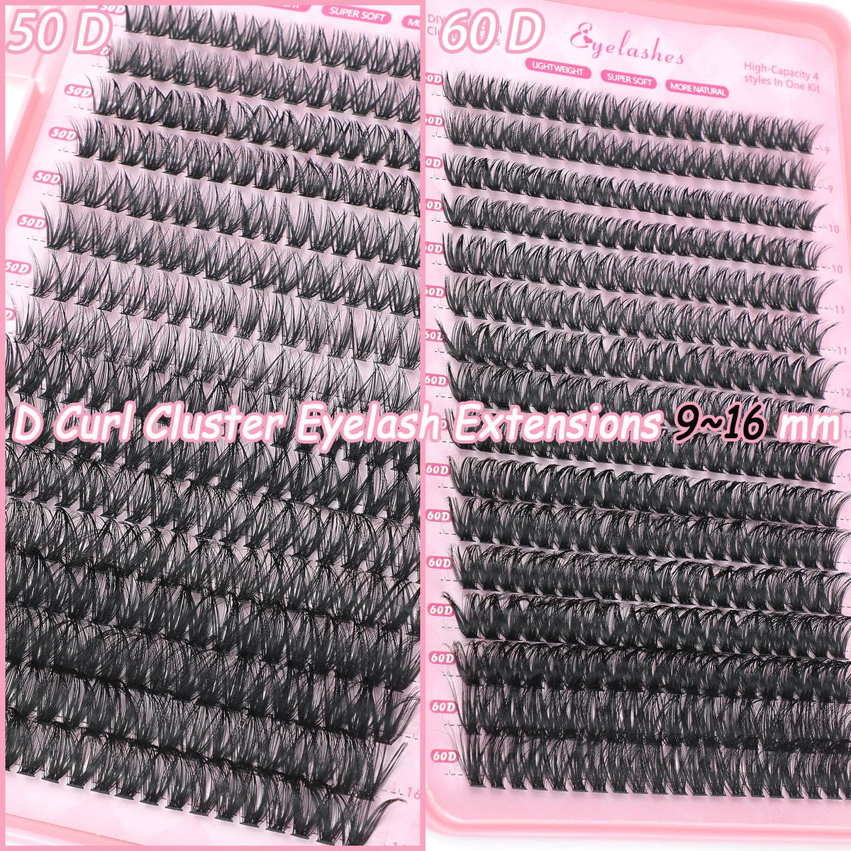 Brush included in OLLAVO Lash Clusters Kit for lash styling