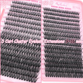 Brush included in OLLAVO Lash Clusters Kit for lash styling