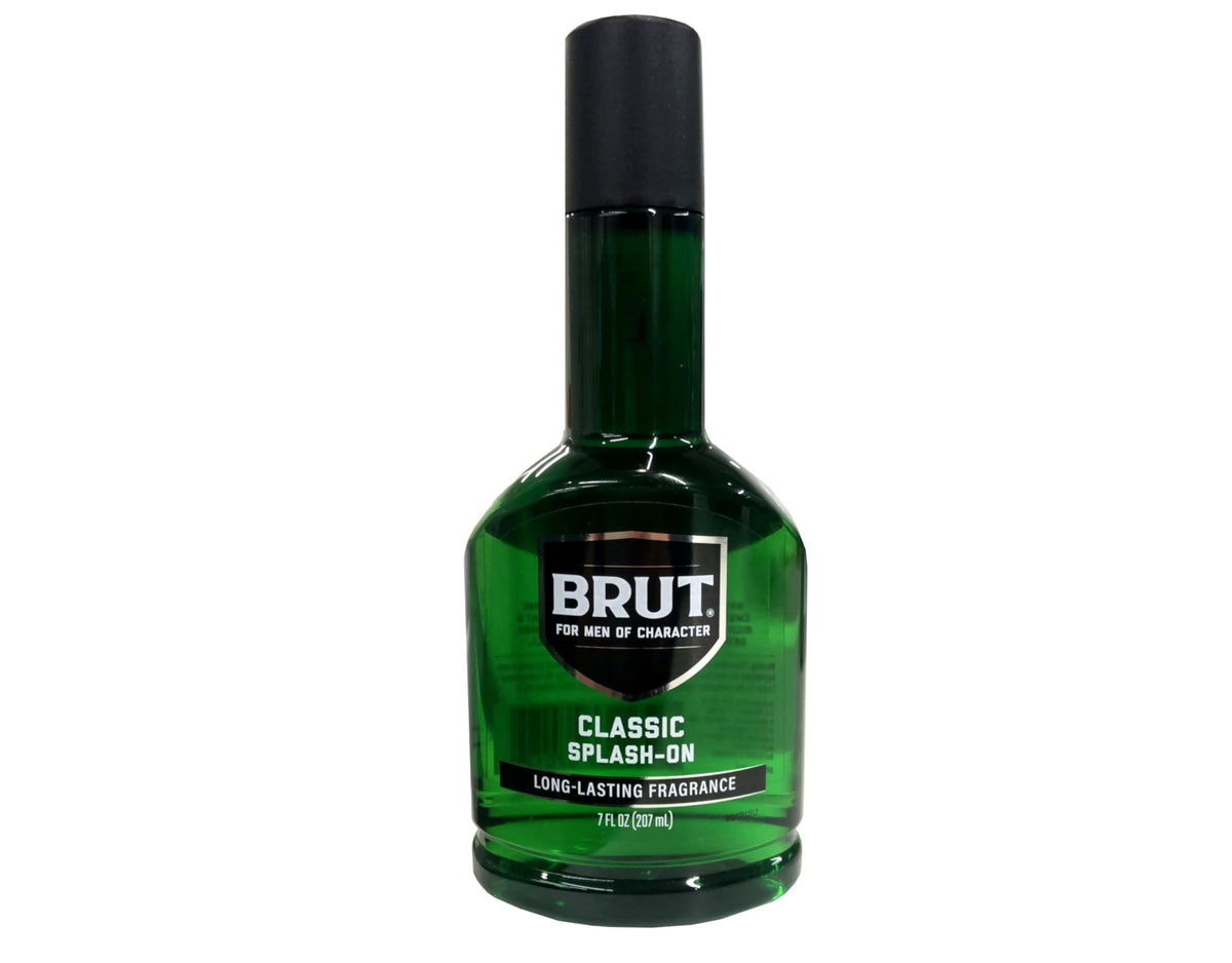 Brut Splash on Lotion 7 oz back view